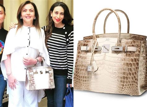 nita ambani birkin bag.